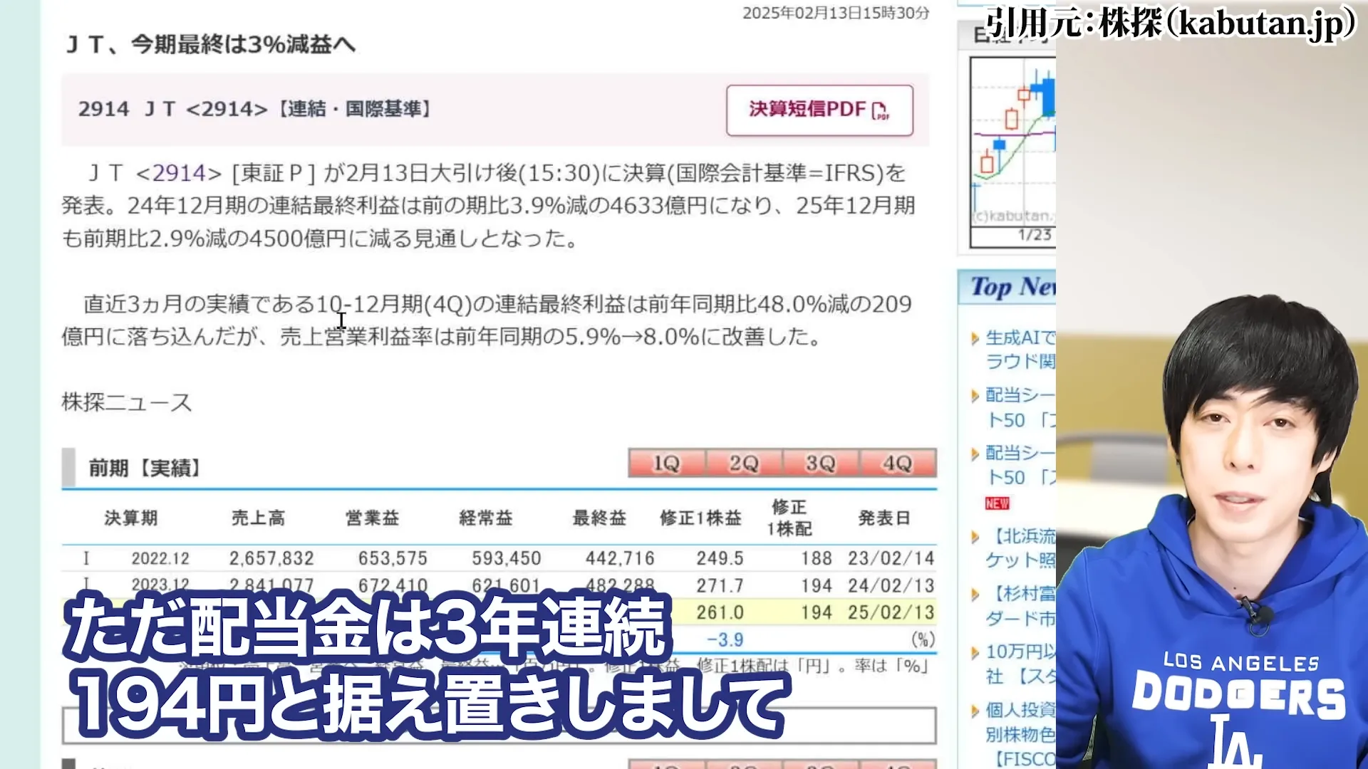 JT株 今後 JT 株価 JT株 買ってはいけない jt 配当金 100株でいくら