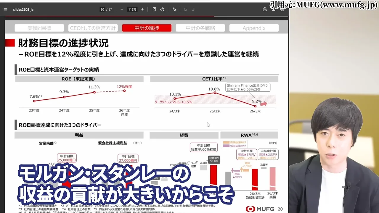 三菱UFJフィナンシャル・グループの株価どこまで上がる?なぜ安いと言われる?配当金と10年後の予想・急落リスク