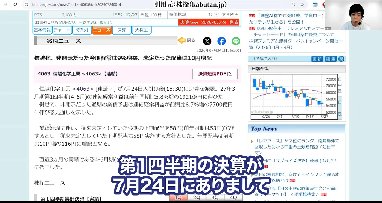 信越化学 株価、信越化学 株価 急落 理由、信越化学 株価 今後 どうなる、信越化学 やばい、信越化学 買い時、信越化学 反ダンピング
